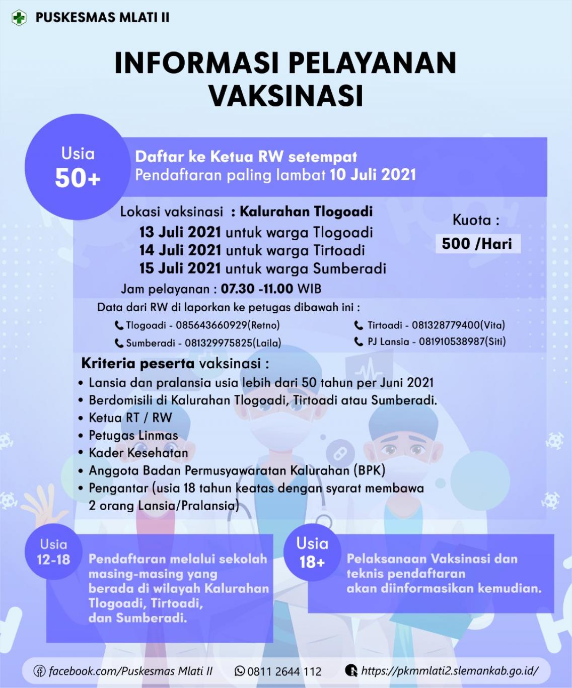 Sosialisasi Pelayanan Vaksinasi Covid-19 Kepada RW