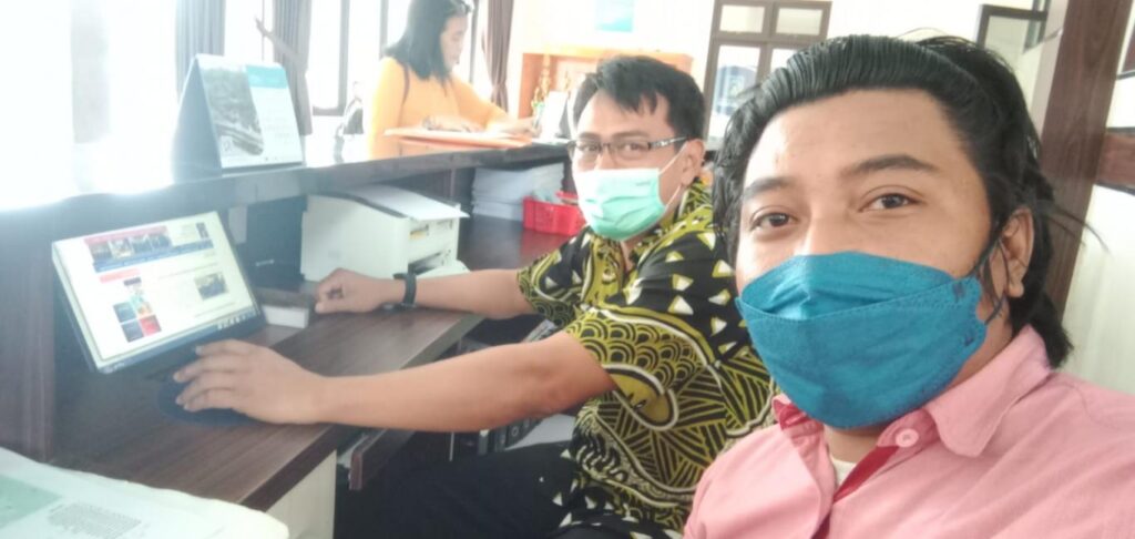 KUNJUNGAN PENDAMPING SID DI KALURAHAN TLOGOADI