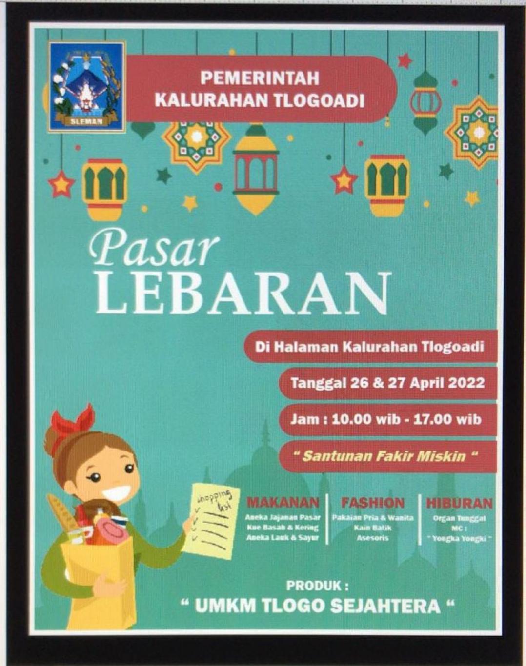 TLOGOADI GELAR PASAR LEBARAN