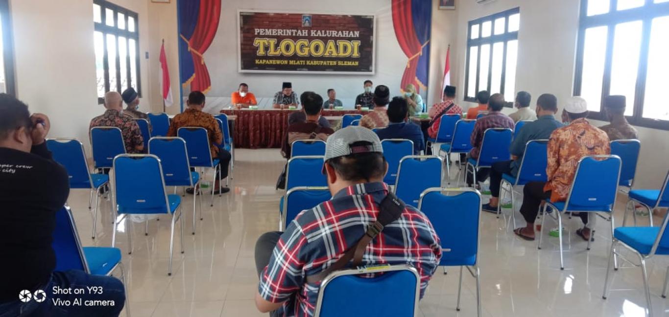SOSIALISASI PEKERJAAN PENINGKATAN SALURAN EMBUNG KLAMPEYAN
