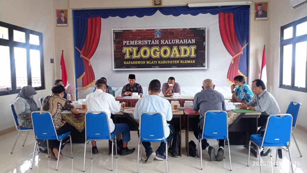 VERIFIKASI PROGRAM KERJA PEMERINTAH KALURAHAN TLOGOADI 2023