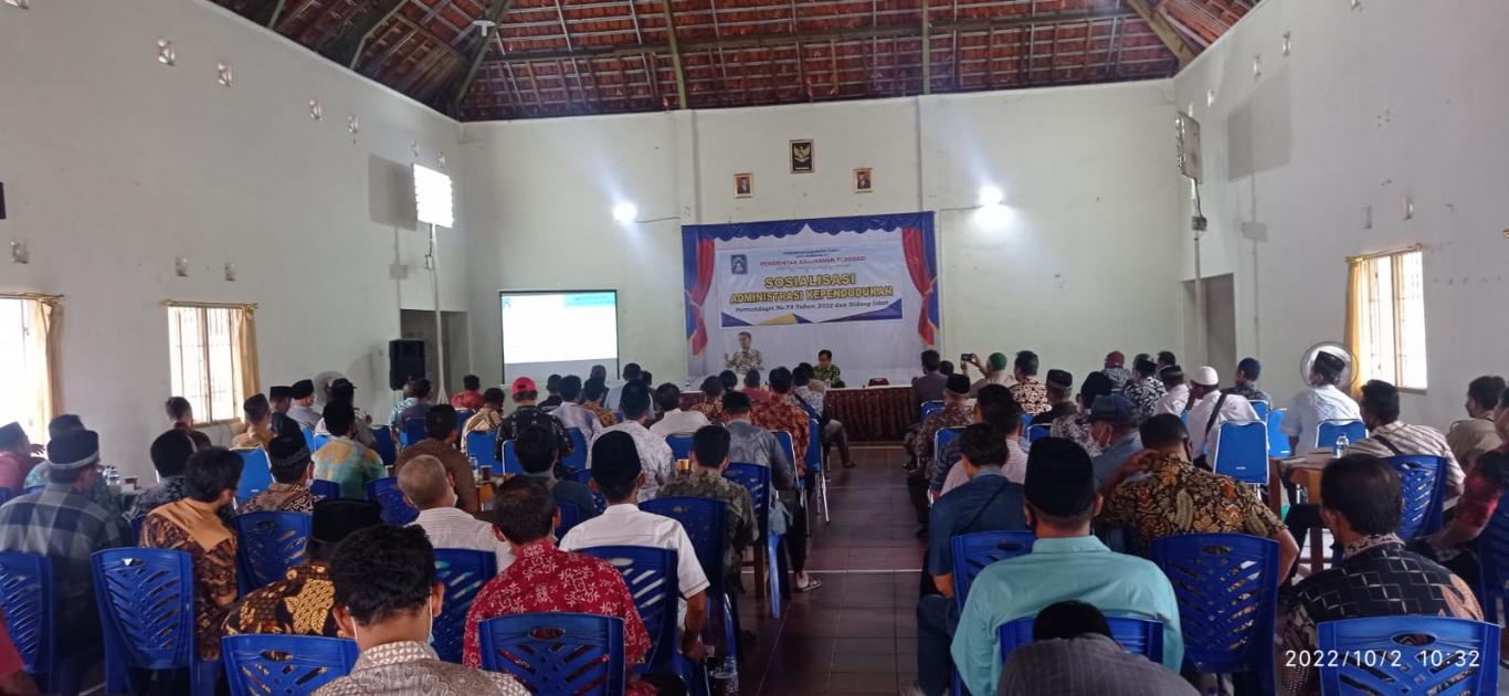 PEMBINAAN DAN SOSIALISASI ADMINDUK LEMBAGA KALURAHAN