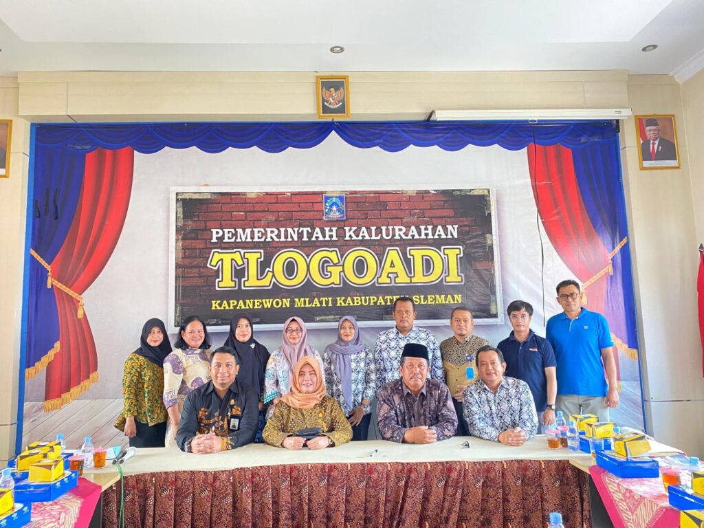 Penandatangan Perjanjian Kerjasama (MoU) Pemerintah Kalurahan Tlogoadi dengan Kejaksaan Negeri Slema