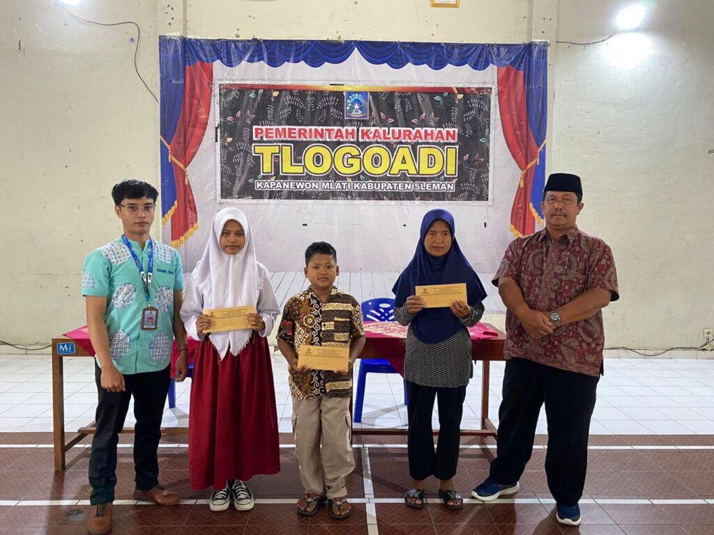 Bantuan Sembako yang bersumber dari BAZNAS, Kapanewon Mlati dan Kalurahan Tlogoadi