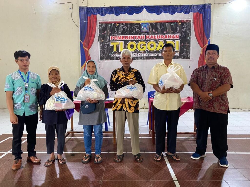 Bantuan Sembako yang bersumber dari BAZNAS, Kapanewon Mlati