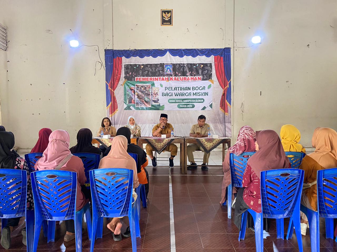 Pelatihan Boga dari Dinas Sosial Kabupaten Sleman