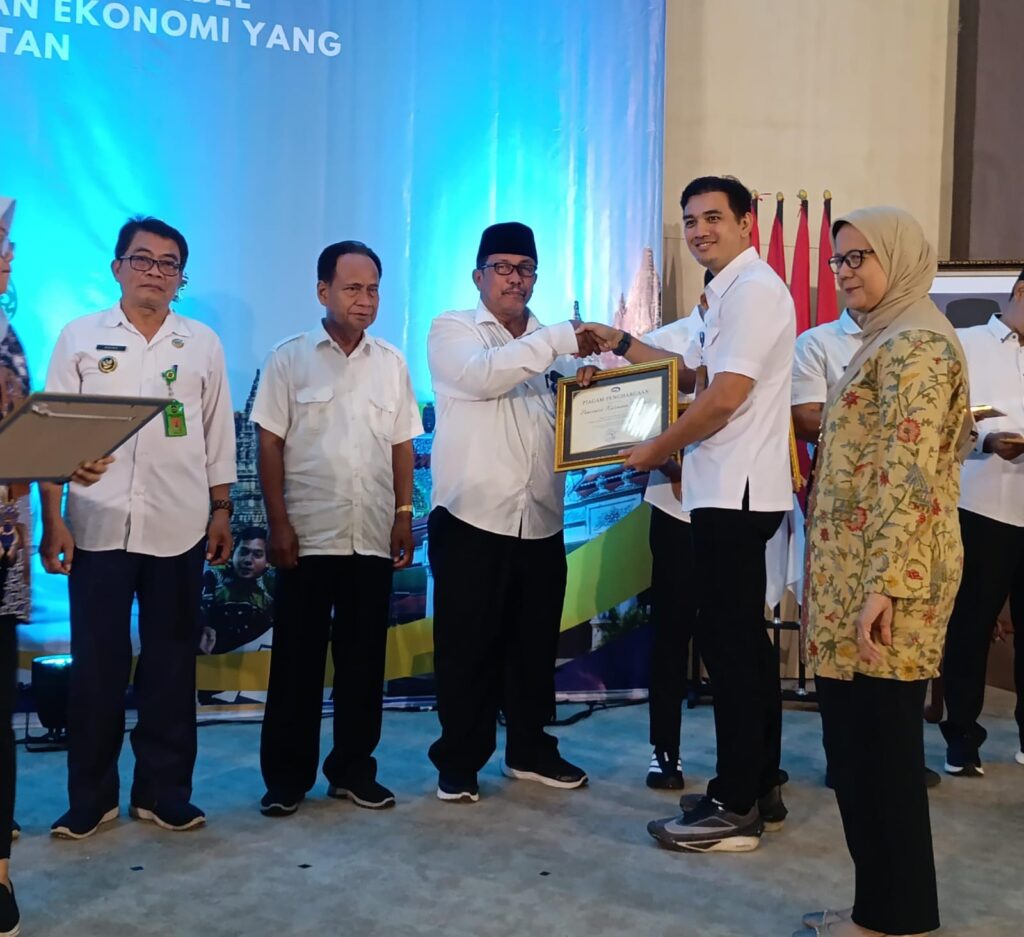 Penghargaan Laporan Keuangan Terlengkap tingkat Kabupaten Sleman Tahun 2025